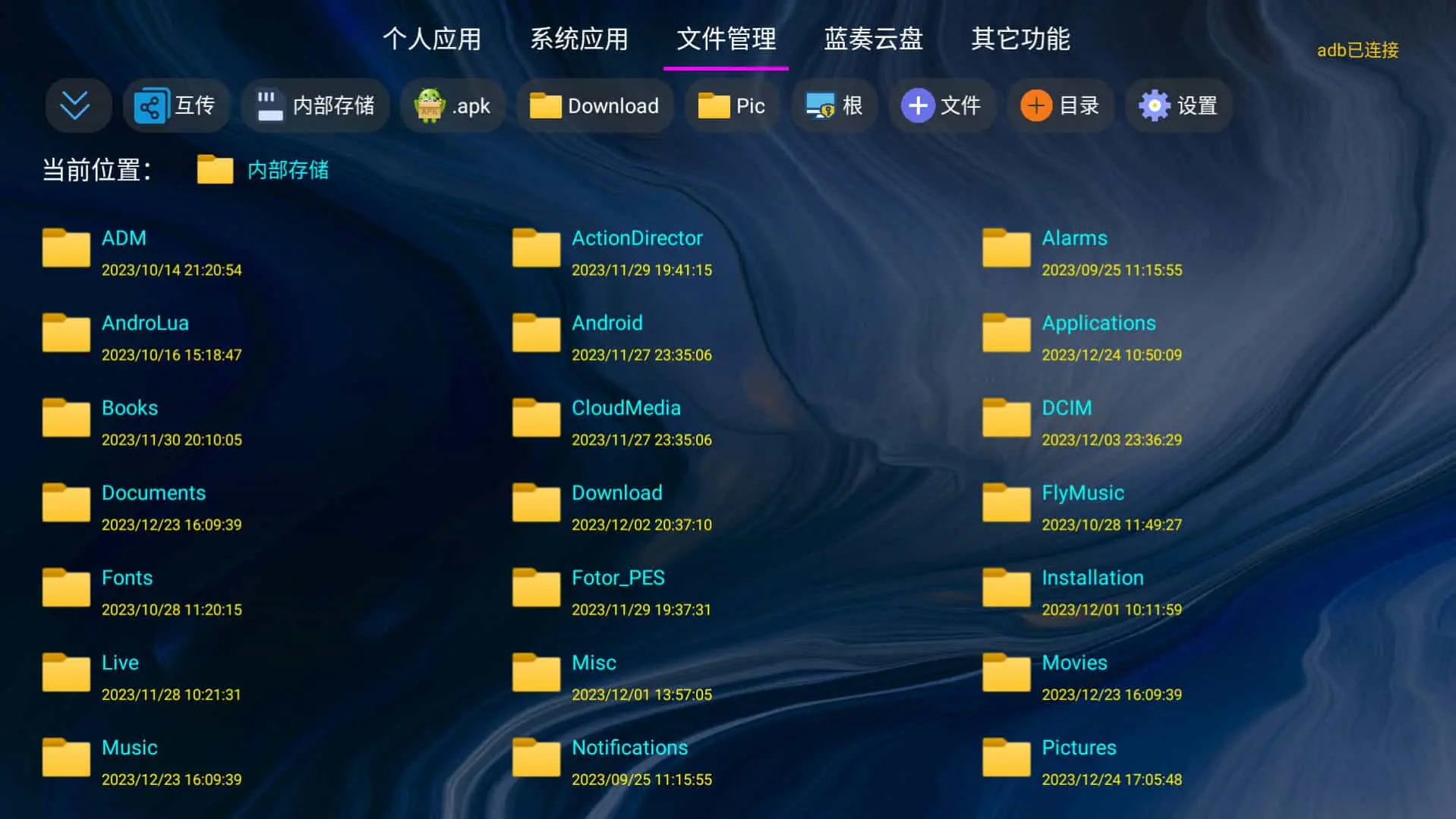 应用管家 v1.3.2 电视应用管理，超越了系统自带管理功能的应用，支持车机