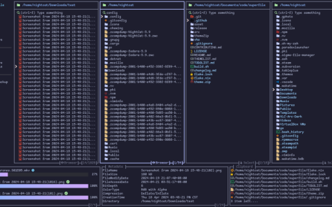 superfile：开源终端文件管理器