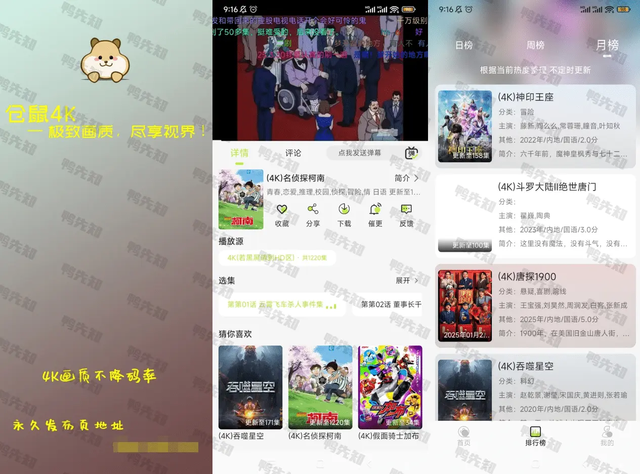 仓鼠4K v4.2.1 免费高清4K流畅，去广告纯净版